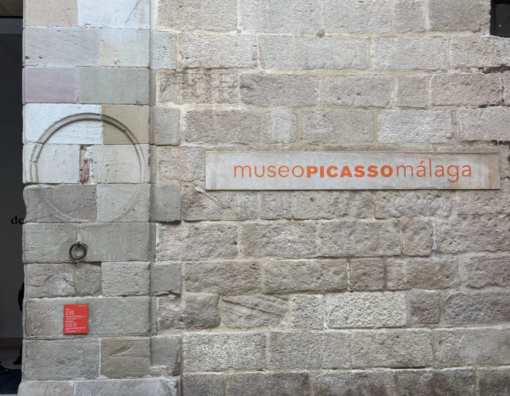 Ingresso del Museo Picasso Málaga nel centro storico