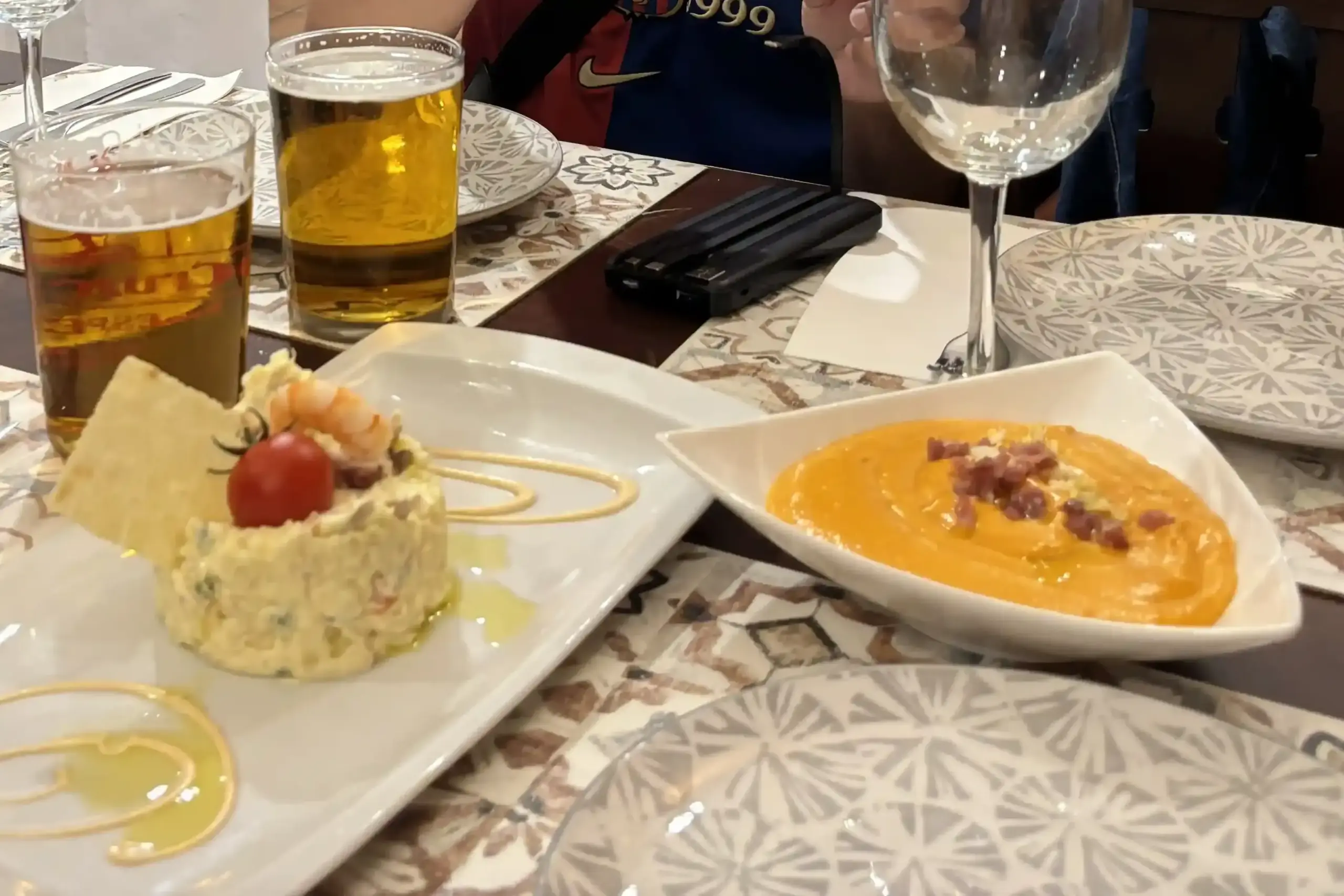 tapas tipiche cordoba salmorejo ensaladilla russa ristorante andalusia